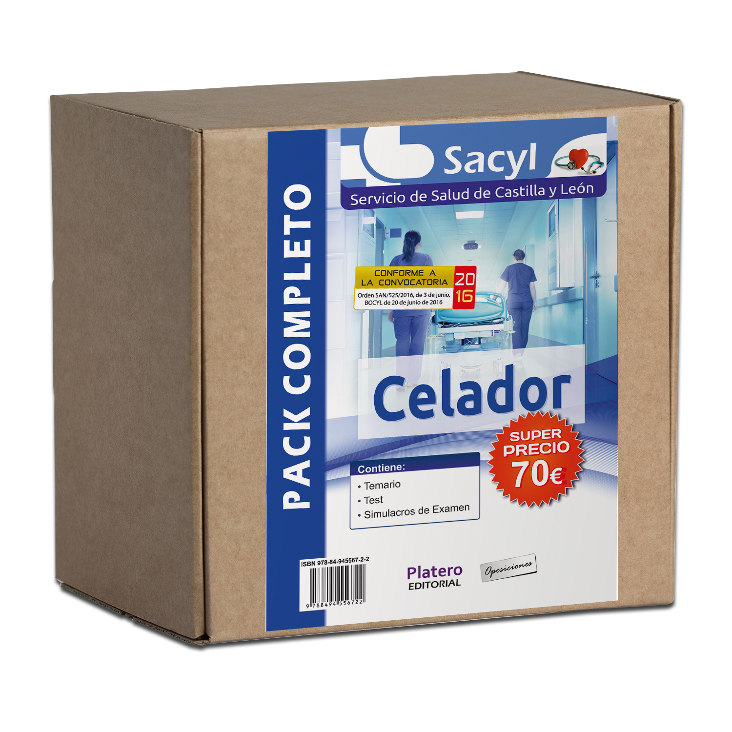 Pack Celadores SACYL