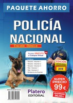 POLICÍA NACIONAL. ESCALA BÁSICA. PAQUETE AHORRO.