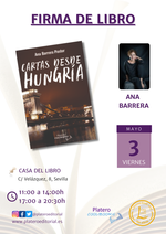 Firma de ejemplares de Cartas desde Hungría en Sevilla / Platero CoolBooks
