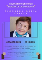 Encuentro con Almudena Puebla por la Semana de la Mujer en Numancia de la Sagra / Platero CoolBooks