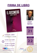 Firmas de ejemplares de El desconocido en Sevilla / Platero CoolBooks
