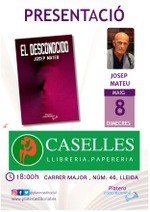 Presentación de El desconocido en Lleida / Platero CoolBooks