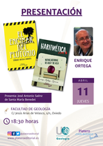 Presentación de El encinar del plutonio y Haritmética con H en Oviedo / Platero CoolBooks