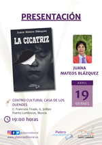 Presentación de La cicatriz en Puerto Lumbreras / Platero CoolBooks