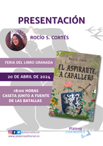 Firma de ejemplares de Esperándola del cielo y Aspirante a caballero en la Feria del Libro de Granada / Platero CoolBooks