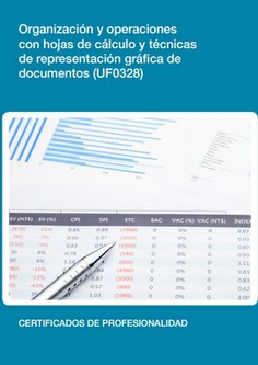 ORGANIZACIÓN Y OPERACIONES CON HOJAS DE CÁLCULO Y TÉCNICAS DE REPRESENTACIÓN GRÁFICA DE DOCUMENTOS ORGANIZACIÓN Y OPERACIONES CON HOJAS DE CÁLCULO Y TÉCNICAS DE REPRESENTACIÓN GRÁFICA DE DOCUMENTOS