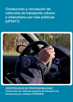 CONDUCCIÓN Y CIRCULACIÓN DE VEHÍCULOS DE TRANSPORTE URBANO E INTERURBANO POR VÍAS PÚBLICAS CONDUCCIÓN Y CIRCULACIÓN DE VEHÍCULOS DE TRANSPORTE URBANO E INTERURBANO POR VÍAS PÚBLICAS