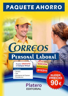 PERSONAL LABORAL DE  CORREOS. PACK AHORRO