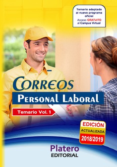 PERSONAL LABORAL DE CORREOS. TEMARIO. VOLUMEN 1 PERSONAL LABORAL DE CORREOS. TEMARIO. VOLUMEN 1