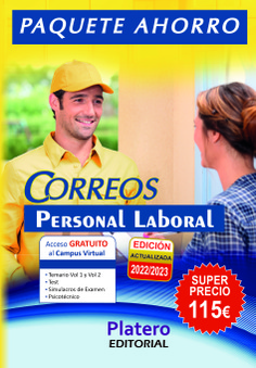 PERSONAL LABORAL DE CORREOS. PACK AHORRO