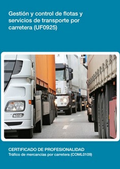GESTIÓN Y CONTROL DE FLOTAS Y SERVICIOS DE TRANSPORTE POR CARRETERA GESTIÓN Y CONTROL DE FLOTAS Y SERVICIOS DE TRANSPORTE POR CARRETERA