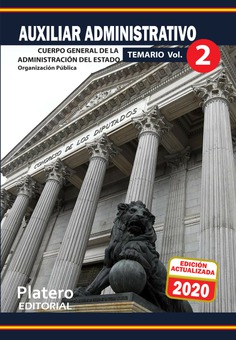 AUXILIAR ADMINISTRATIVO DE LA ADMINISTRACIÃN DEL  ESTADO. TEMARIO.VOLUMEN 2