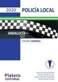 Portada de: POLICÍA LOCAL DE ANDALUCÍA. TEST POR MATERIAS