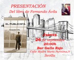 PRESENTACIÓN DEL LIBRO  EL PUBLICISTA  DE FERNANDO ÁVILA