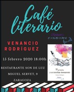 CAFÉ LITERARIO CON VENANCIO RODRÍGUEZ