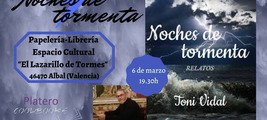 PRESENTACIÓN DE NOCHES DE TORMENTA
