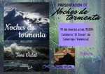 NUEVA PRESENTACIÓN DE NOCHES DE TORMENTA