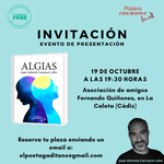 PRESENTACIÓN ALGIAS DE JUAN ANTONIO CARRASCO LOBO