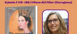 FIRMA DE “UN CUENTO PARA PETRONILA” EN LA FERIA DEL LIBRO EN ZARAGOZA