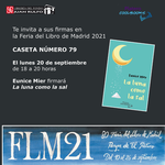 EUNICE MIER FIRMARÁ "LA LUNA COMO LA SAL" EN LA FERIA DEL LIBRO DE MADRID 2021