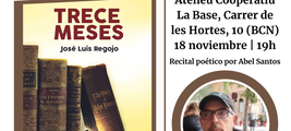 PRESENTACIÓN "TRECE MESES" EN ATENEU COOPERATIU LA BASE (BARCELONA)
