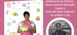 LA COCINA DE LOLI DOMÍNGUEZ EN LIBRERÍA RAILOWSKY, FERIA DEL LIBRO DE VALENCIA