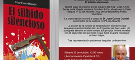 PRESENTACIÓN DE "EL SILBIDO SILENCIOSO" EN ALICANTE