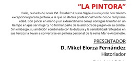 PRESENTACIÓN "LA PINTORA" EN SOCIEDAD BILBAINA