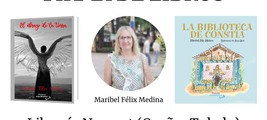MARIBEL FÉLIX MEDINA FIRMARÁ LIBROS EN LIBRERÍA NAZARET, OCAÑA (TOLEDO)