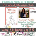 ALEJANDRA SEMPERE VICENTE PRESENTA "TODO LO QUE DEBÍ CONTARTE" EN ELCHE