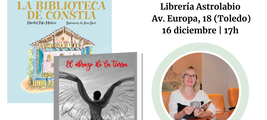 MARIBEL FÉLIX PRESENTA "LA BIBLIOTECA DE CONSTIA" Y "EL ABRAZO DE LA TIERRA" EN TOLEDO