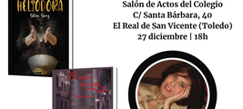 SILVIA SANZ PRESENTA "HELIODORA" Y "EL VALOR DE VIVIR" EN TOLEDO