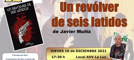 PRESENTACIÓN DE "UN REVÓLVER DE SEIS LATIDOS" CON BADENES LITERARIOS EN AVILÉS