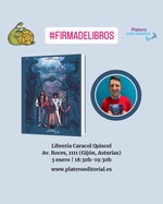 BORJA BERDASCO FIRMA "SUMUN ACTE, LA TORMENTA" EN LIBRERÍA CARACOL, GIJÓN
