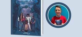 BORJA BERDASCO FIRMA "SUMUN ACTE, LA TORMENTA" EN LIBRERÍA CARACOL, GIJÓN