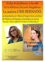 CRIS BERNADÓ PRESENTA "UN CUENTO PARA PETRONILA" EN ZARAGOZA