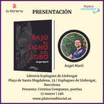 PRESENTACIÓN DE BAJO EL SIGNO DEL LOBO EN ESPLUGUES DE LLOBREGAT