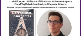 PRESENTACIÓN DE "NARRACIONES INSURGENTES" DE ANDRÉS JIMÉNEZ