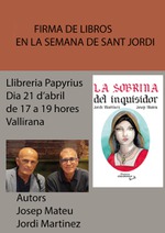 PRESENTACIÓN DE "LA SOBRINA DEL INQUISIDOR" DE VALLIRANA