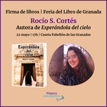 FIRMA DE "ESPERÁNDOLA DEL CIELO" EN LA FERIA DEL LIBRO DE GRANADA