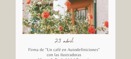FIRMA DE "UN CAFÉ EN AUTODEFINICIONES" EN ESPLUGUES