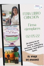 FIRMA DE "EL VIAJE DE ANAMÚ" EN CHINCHÓN