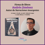 FIRMA DE "NARRACIONES INSURGENTES" EN CÓRDOBA