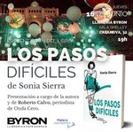 PRESENTACIÓN DE “LOS PASOS DIFÍCILES”, DE SONIA SIERRA, EN BARCELONA