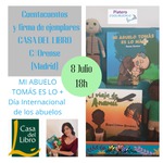 PRESENTACIÓN DE “MI ABUELO TOMÁS ES LO MÁS”, DE RAQUEL ESTEBAN, EN CASA DEL LIBRO, MADRID