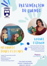 RAQUEL ESTEBAN HERNÁNDEZ EN UN OTOÑO CARGADO DE ACTIVIDADES  CON "MI ABUELO TOMÁS ES LO MÁS" Y "EL VIAJE DE ANAMÚ"