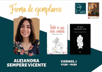 Alejandra Sempere firma Todo lo que debí contarte / Platero CoolBooks