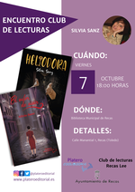 Silvia Sanz en Club de Lectura Recas Lee / Platero CoolBooks