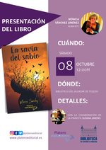 Mónica Sánchez presenta La savia del sabio en Albacete / Platero CoolBooks