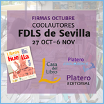 Feria del Libro de Sevilla, viernes 28 de octubre / Platero CoolBooks